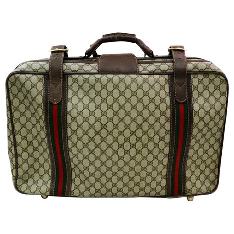 vintage gucci suitcase for sale|Gucci luggage vintage.